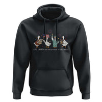Funny Patriotic Goose Life Liberty Silliness Hoodie America 250th Anniversary