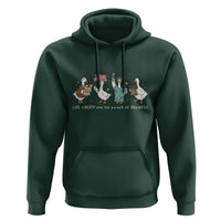 Funny Patriotic Goose Life Liberty Silliness Hoodie America 250th Anniversary