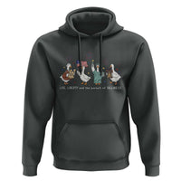 Funny Patriotic Goose Life Liberty Silliness Hoodie America 250th Anniversary