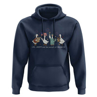 Funny Patriotic Goose Life Liberty Silliness Hoodie America 250th Anniversary