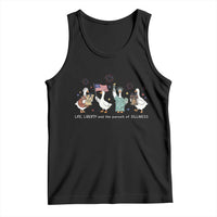 Funny Patriotic Goose Life Liberty Silliness Tank Top America 250th Anniversary
