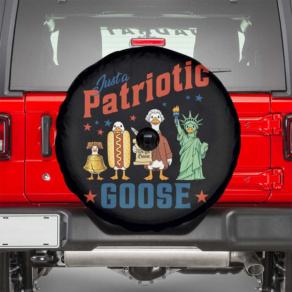 Just A Patriotic Goose Spare Tire Cover America 250th Anniversary