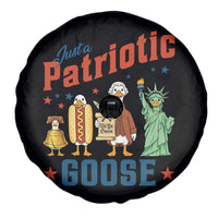 Just A Patriotic Goose Spare Tire Cover America 250th Anniversary