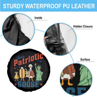 Just A Patriotic Goose Spare Tire Cover America 250th Anniversary