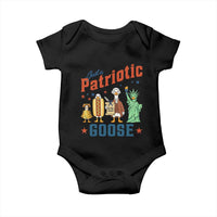Just A Patriotic Goose Baby Onesie America 250th Anniversary