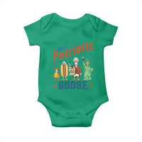 Just A Patriotic Goose Baby Onesie America 250th Anniversary