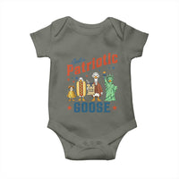 Just A Patriotic Goose Baby Onesie America 250th Anniversary