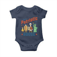 Just A Patriotic Goose Baby Onesie America 250th Anniversary