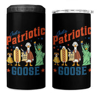 Just A Patriotic Goose 4 in 1 Can Cooler Tumbler America 250th Anniversary