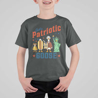 Just A Patriotic Goose T Shirt For Kid America 250th Anniversary