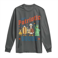 Just A Patriotic Goose Long Sleeve Shirt America 250th Anniversary