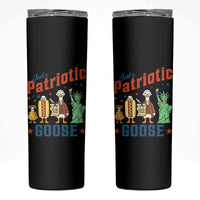Just A Patriotic Goose Skinny Tumbler America 250th Anniversary