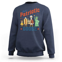Just A Patriotic Goose Sweatshirt America 250th Anniversary