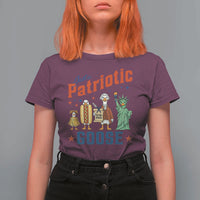 Just A Patriotic Goose T Shirt For Women America 250th Anniversary