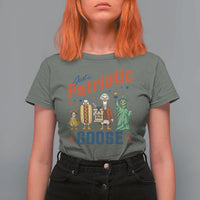 Just A Patriotic Goose T Shirt For Women America 250th Anniversary