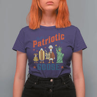 Just A Patriotic Goose T Shirt For Women America 250th Anniversary