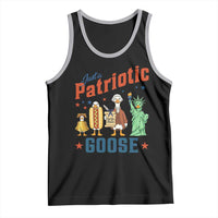Just A Patriotic Goose Tank Top America 250th Anniversary