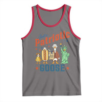 Just A Patriotic Goose Tank Top America 250th Anniversary