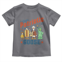 Just A Patriotic Goose Toddler T Shirt America 250th Anniversary