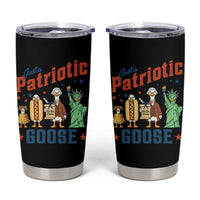 Just A Patriotic Goose Tumbler Cup America 250th Anniversary