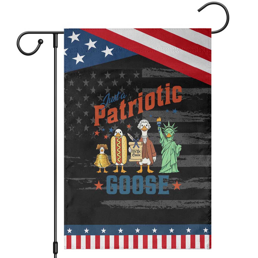 Just A Patriotic Goose Garden Flag America 250th Anniversary