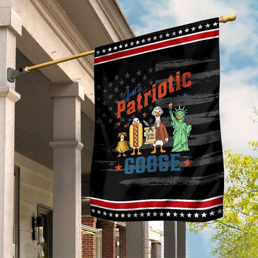 Just A Patriotic Goose Garden Flag America 250th Anniversary