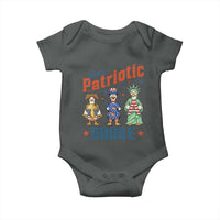 Just A Patriotic Goose Baby Onesie Funny Freedom Goose Patriotic