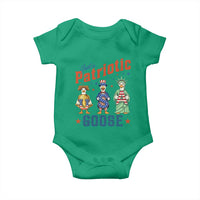 Just A Patriotic Goose Baby Onesie Funny Freedom Goose Patriotic