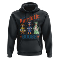 Just A Patriotic Goose Hoodie Funny Freedom Goose Patriotic