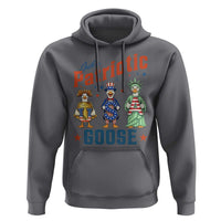 Just A Patriotic Goose Hoodie Funny Freedom Goose Patriotic