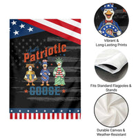 Just A Patriotic Goose Garden Flag Funny Freedom Goose Patriotic