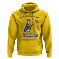 Funny Patriotic Goose Hoodie Off To Celebrate 250 Years