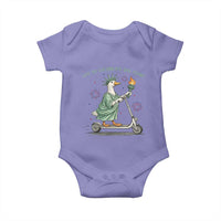 Funny Goose Statue Of Liberty Baby Onesie Off To Celebrate 250 Year