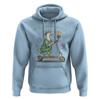 Funny Goose Statue Of Liberty Hoodie Off To Celebrate 250 Year