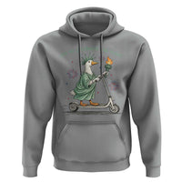 Funny Goose Statue Of Liberty Hoodie Off To Celebrate 250 Year