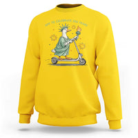 Funny Goose Statue Of Liberty Sweatshirt Off To Celebrate 250 Year