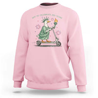 Funny Goose Statue Of Liberty Sweatshirt Off To Celebrate 250 Year