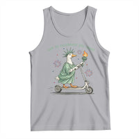 Funny Goose Statue Of Liberty Tank Top Off To Celebrate 250 Year
