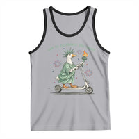 Funny Goose Statue Of Liberty Tank Top Off To Celebrate 250 Year