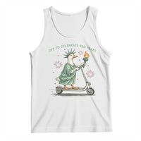 Funny Goose Statue Of Liberty Tank Top Off To Celebrate 250 Year