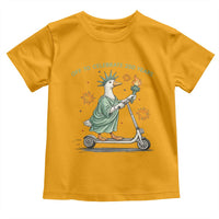 Funny Goose Statue Of Liberty Toddler T Shirt Off To Celebrate 250 Year