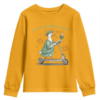 Funny Goose Statue Of Liberty Youth Sweatshirt Off To Celebrate 250 Year