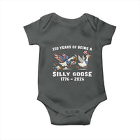Funny Patriotic Goose Baby Onesie 250 Years Of Being A Silly Goose