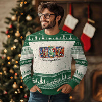 Just An Independent Goose Ugly Christmas Sweater Funny Patriotic Goose