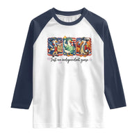 Just An Independent Goose Raglan Shirt Funny Patriotic Goose