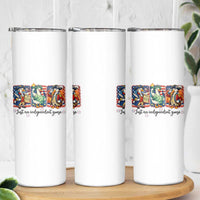 Just An Independent Goose Skinny Tumbler Funny Patriotic Goose
