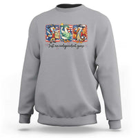 Just An Independent Goose Sweatshirt Funny Patriotic Goose