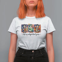 Just An Independent Goose T Shirt For Women Funny Patriotic Goose