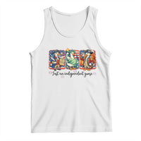 Just An Independent Goose Tank Top Funny Patriotic Goose