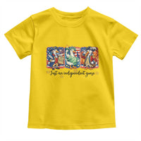 Just An Independent Goose Toddler T Shirt Funny Patriotic Goose